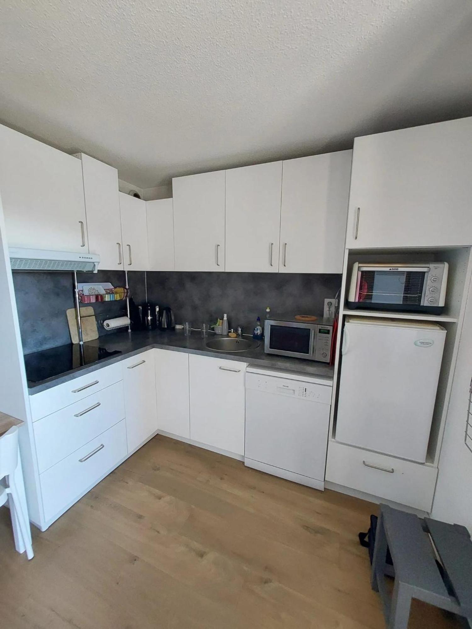 Appartement Confortable A L'Alpe D'Huez De 27 M² Avec Vue Montagne מראה חיצוני תמונה