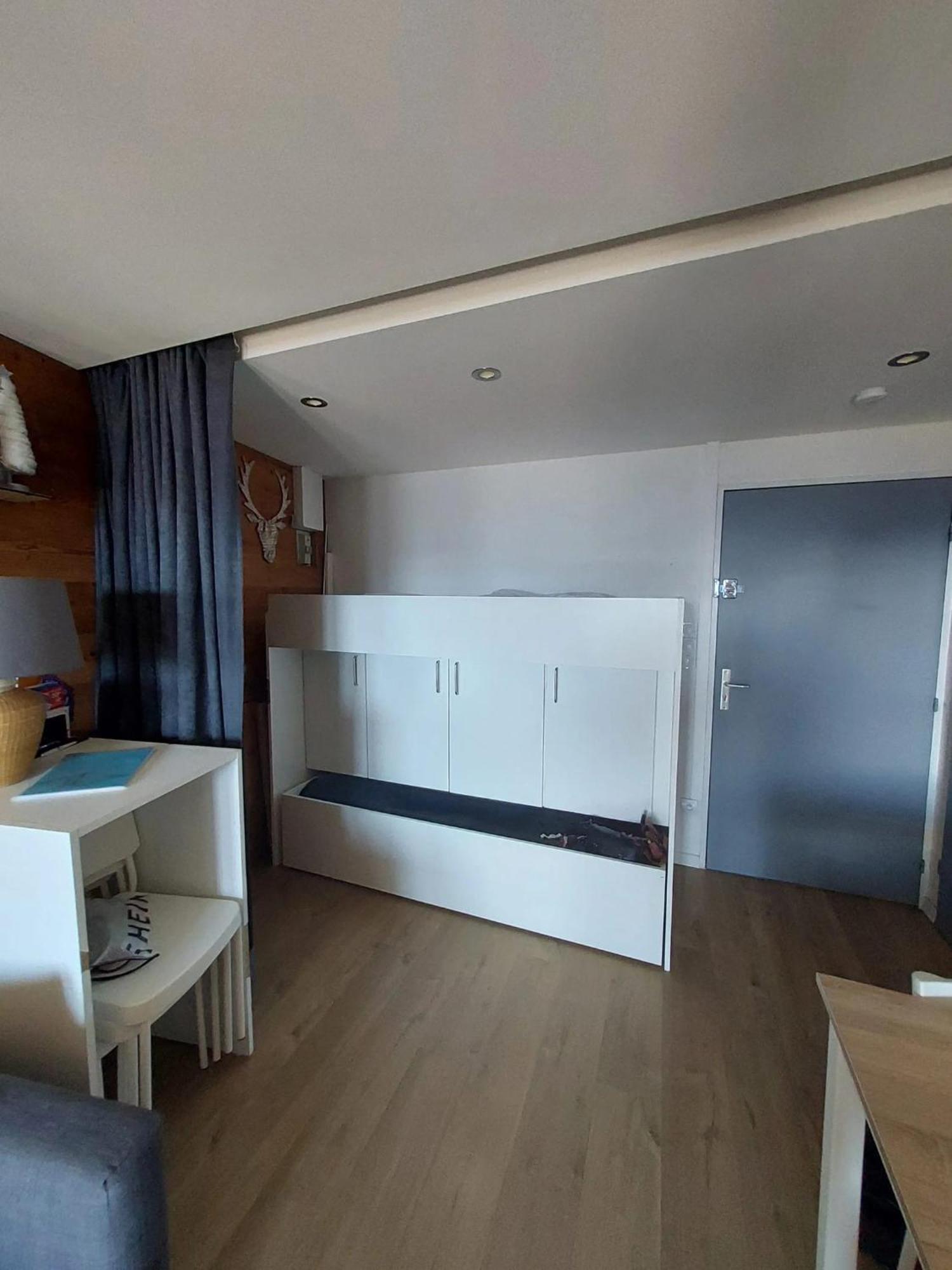 Appartement Confortable A L'Alpe D'Huez De 27 M² Avec Vue Montagne מראה חיצוני תמונה